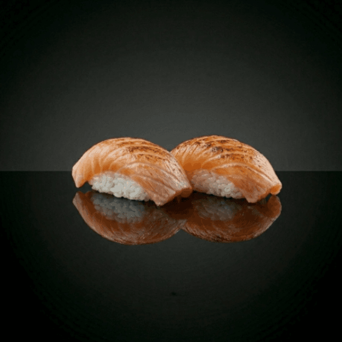 Salmon Aburi Nigiri - 1